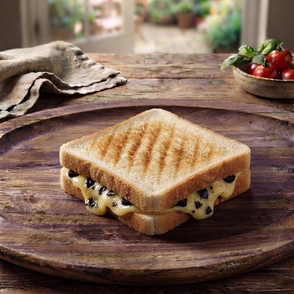 Zeytin Kaşarlı Tost